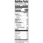 Nutritional facts label for Upstate Farms® 1% Lowfat Milk.