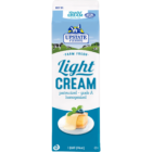 Upstate Farms Light Cream carton
