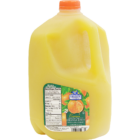 Upstate Farms® 100% Premium Orange Juice gallon container, featuring vibrant orange packaging and designed for both family and professional use.