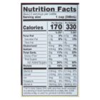 Nutritional facts label for Upstate Farms® Lowfat Vanilla Latte.