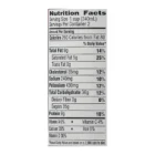 Nutritional facts label for Upstate Farms® Pumpkin Spice Milk.