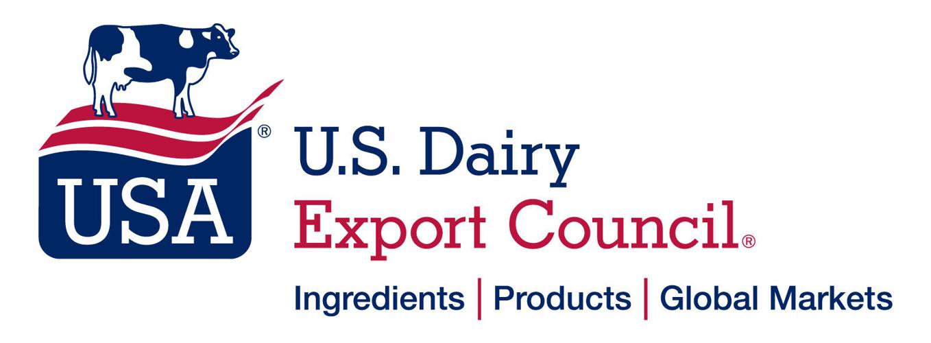 US Dairy Export Council logo, featuring a stylized image of a dairy cow and the words "US Dairy Export Council" in bold text.