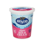 Bison® Light Sour Cream container.