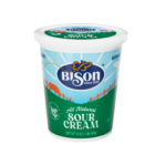 Bison® All Natural Sour Cream container.