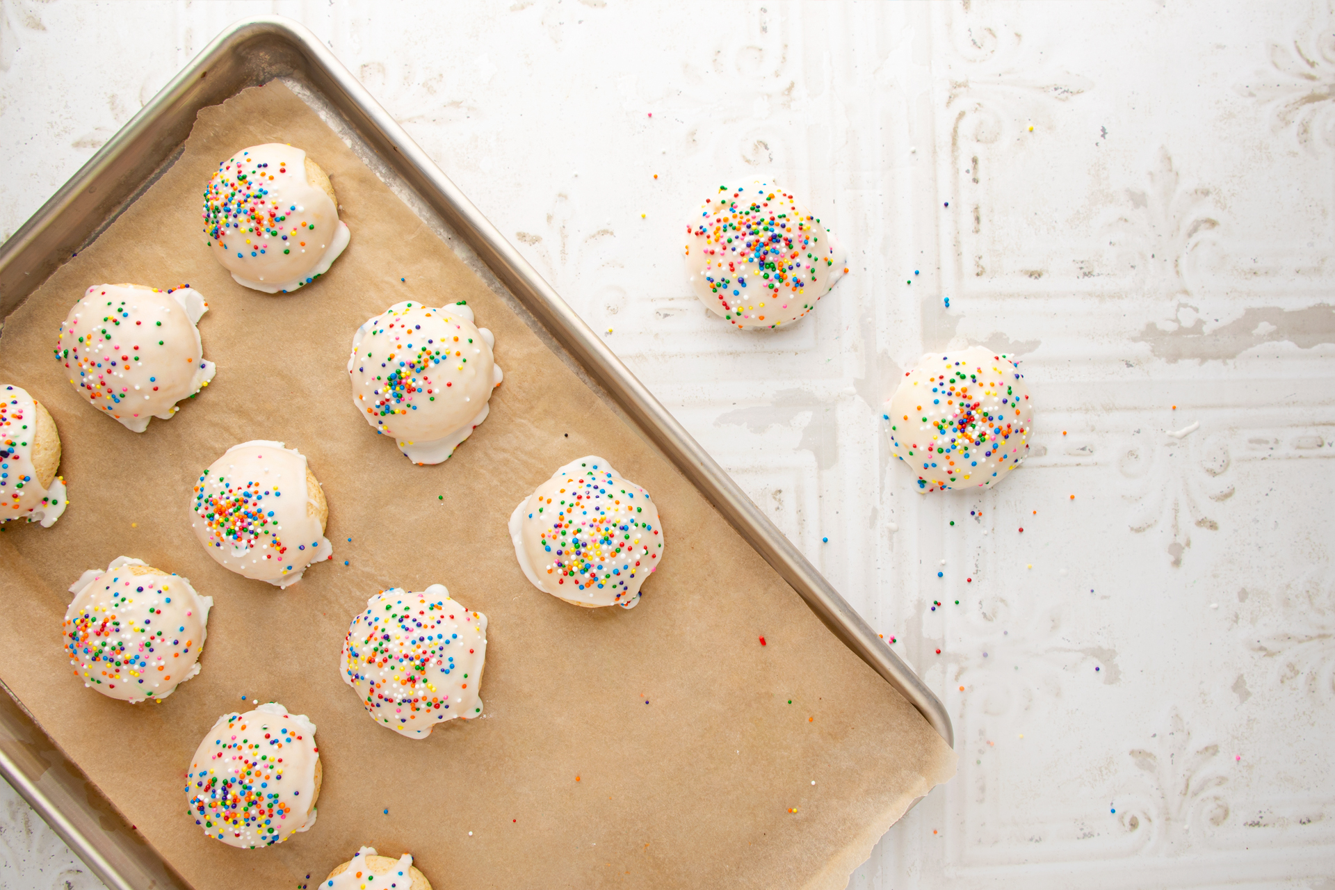 Bison Cottage Cheese Cookies