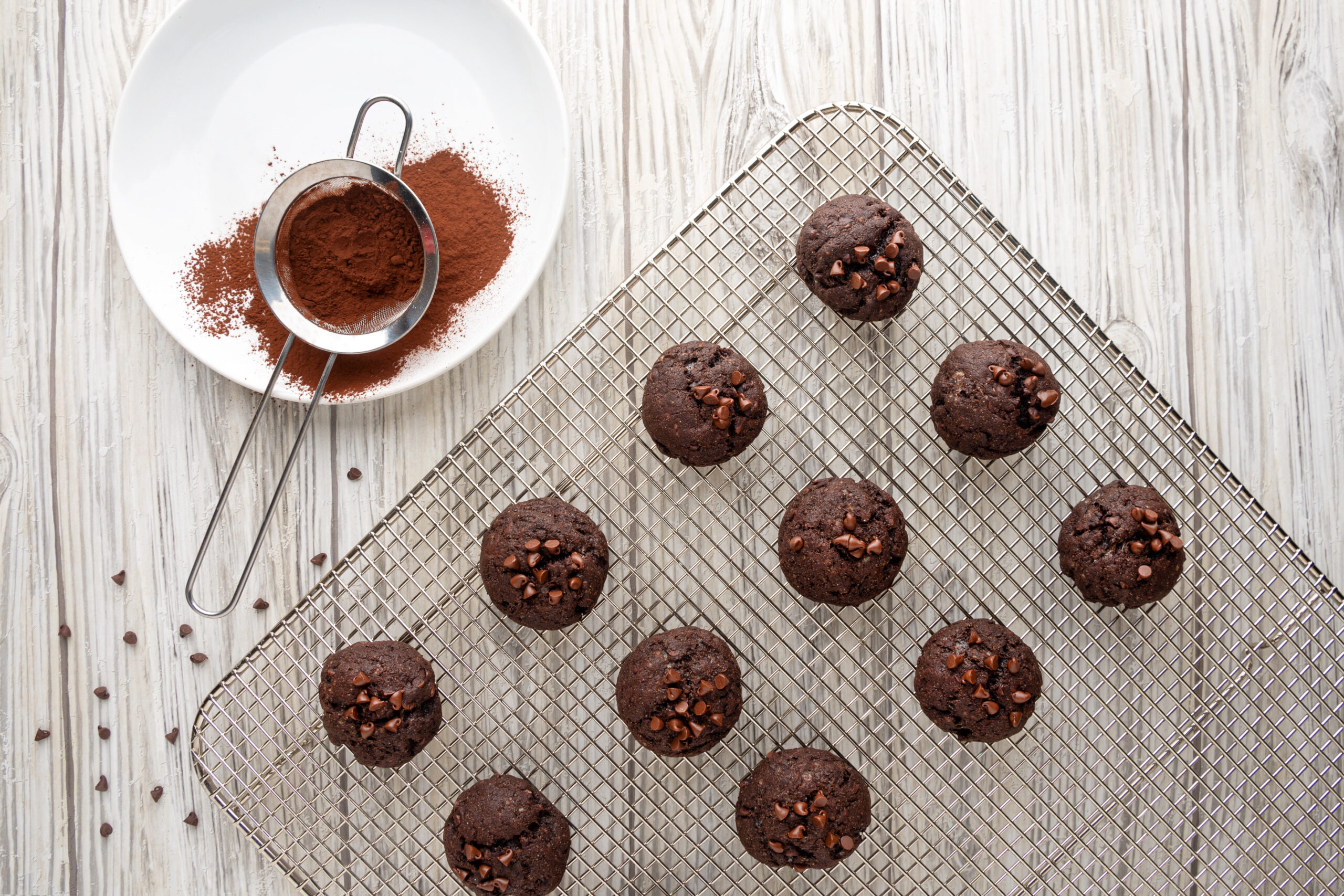 Double-the-Chocolate Christmas Cookies