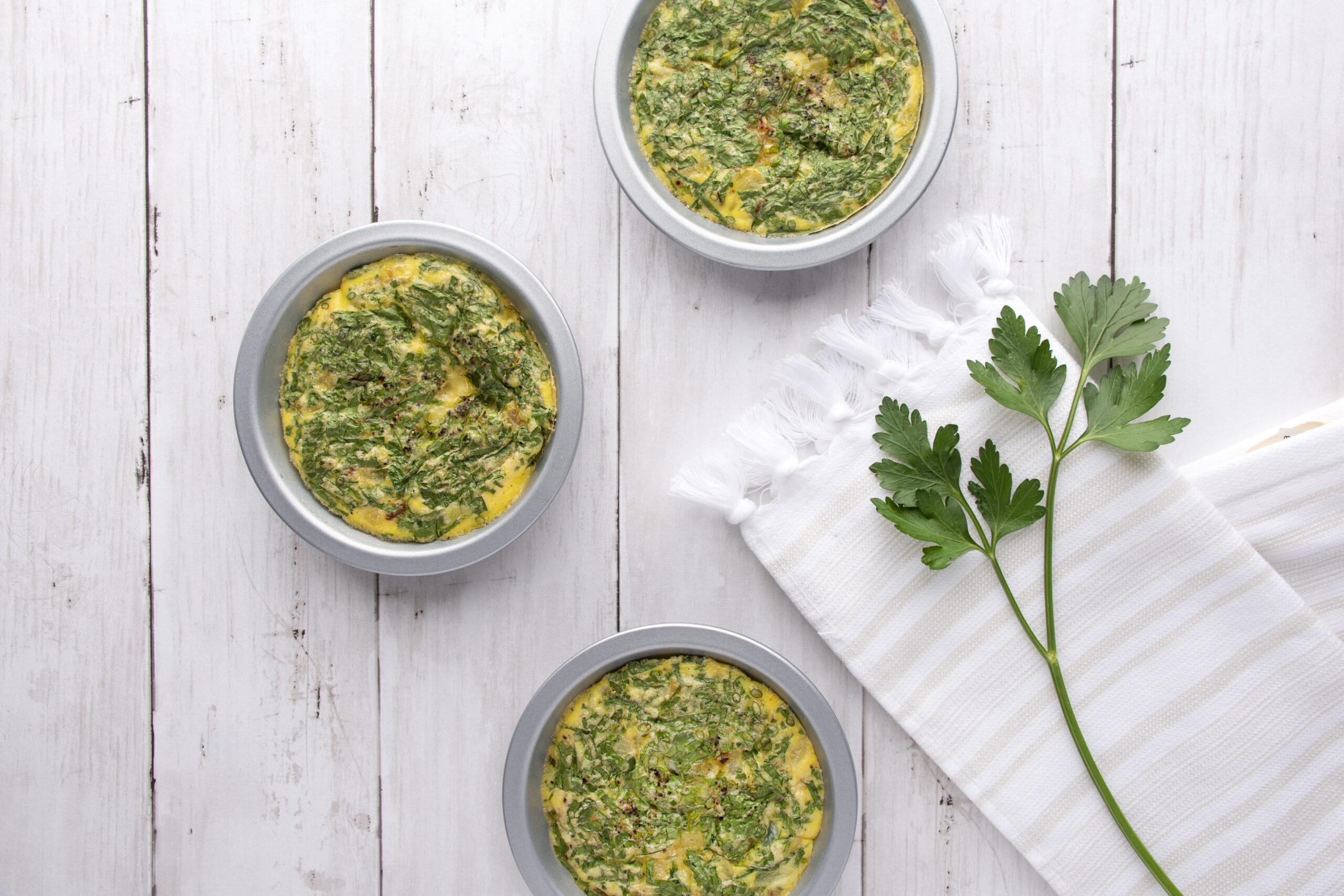 No-Crust Mini Quiche