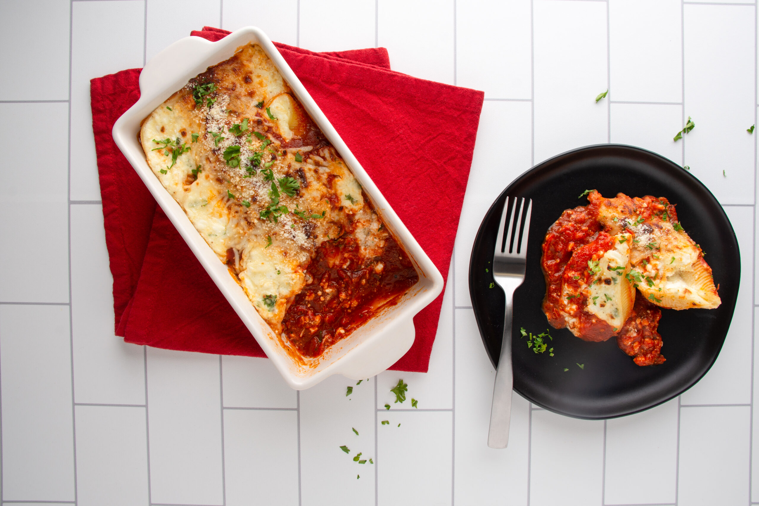 Easy Cottage-Cheesy Stuffed Shells