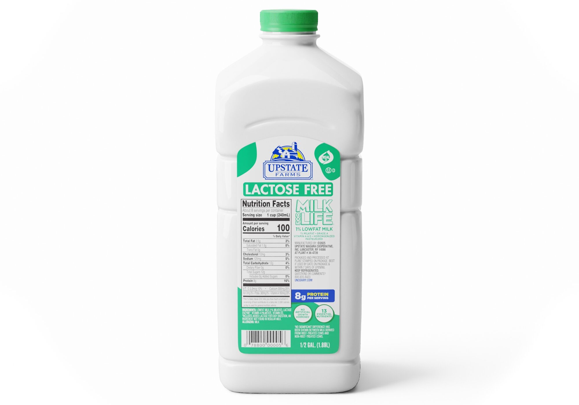 Milk for Life® Lactose Free 1% Lowfat Milk | UNC Dairy