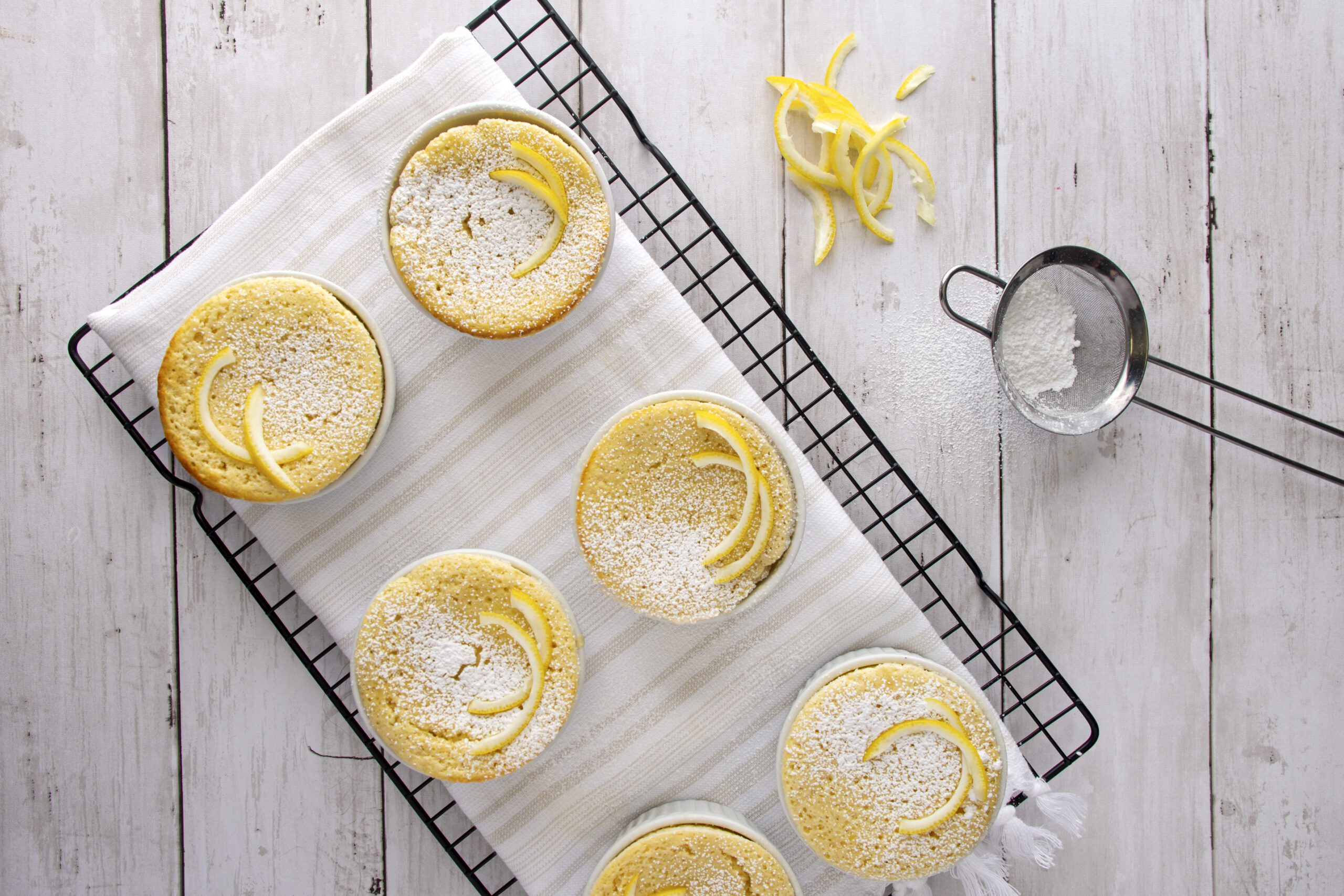 Gluten-Free Lemon Cakes