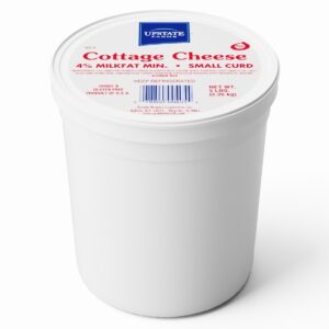 Upstate Farms® 4% Milkfat Small Curd Cottage Cheese 5lb