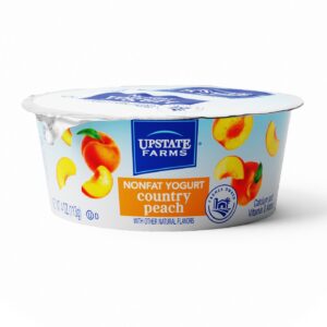 Upstate Farms® 4oz Country Peach Nonfat Yogurt