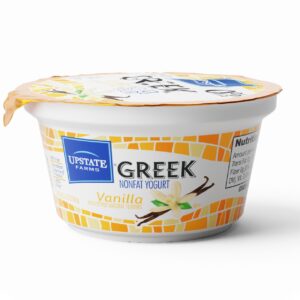 Upstate Farms® 5.3oz Vanilla Greek Nonfat Yogurt