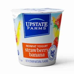 Upstate Farms® 8oz Strawberry Banana Nonfat Yogurt