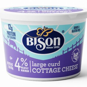 Bison® 4% Large Curd Cottage Cheese 16oz