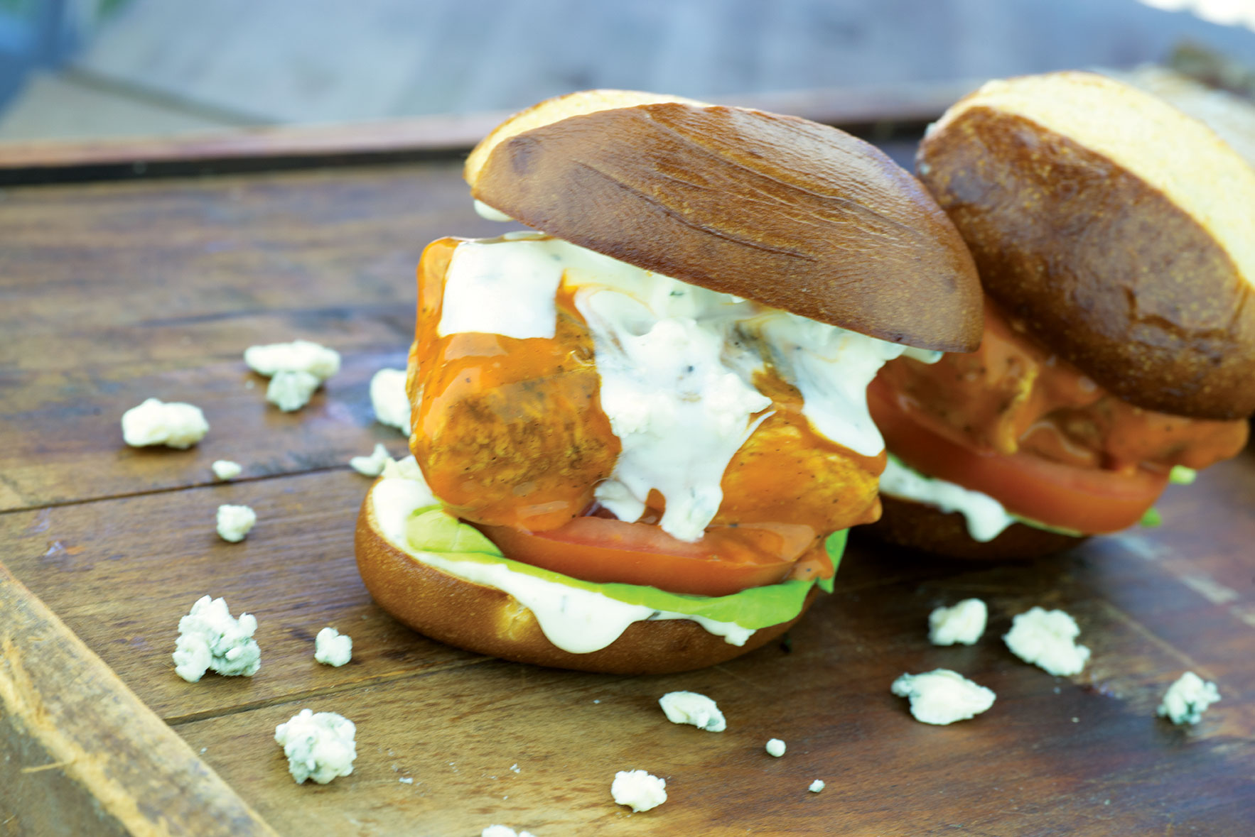 Buffalo Chicken Sliders