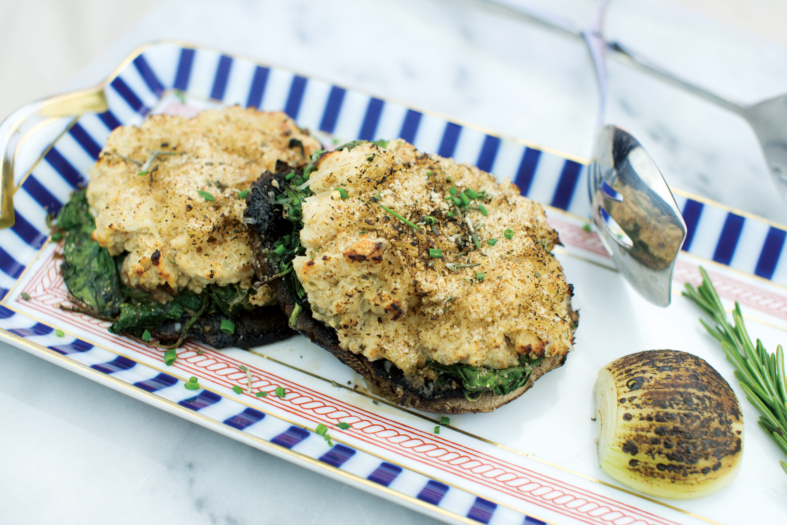 Stuffed Portabella Mushrooms