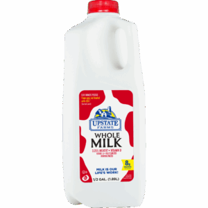 Upstate Farms® Whole Milk Half Gallon