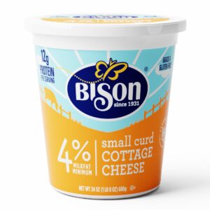 Bison® 4% Small Curd Cottage Cheese 24oz