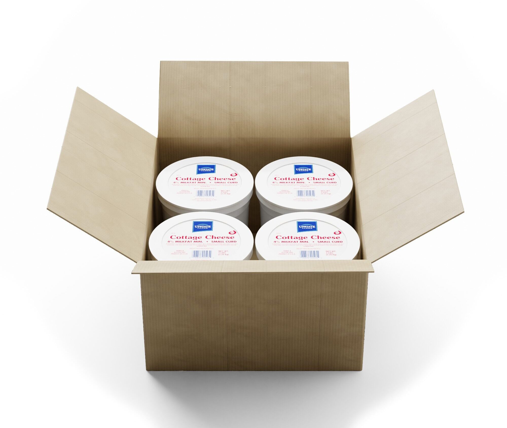 UF 4_ Small Curd Cottage Cheese 5lbs_top