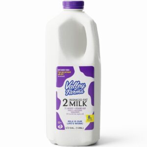 Valley Farms® 2% Reduced Fat Milk Half Gallon