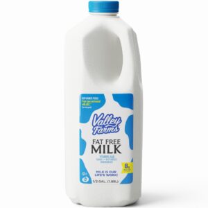 Valley Farms® Fat Free Milk Half Gallon